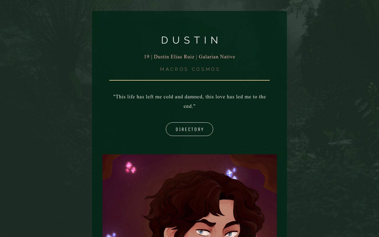 Carrd profile picture for @dustin